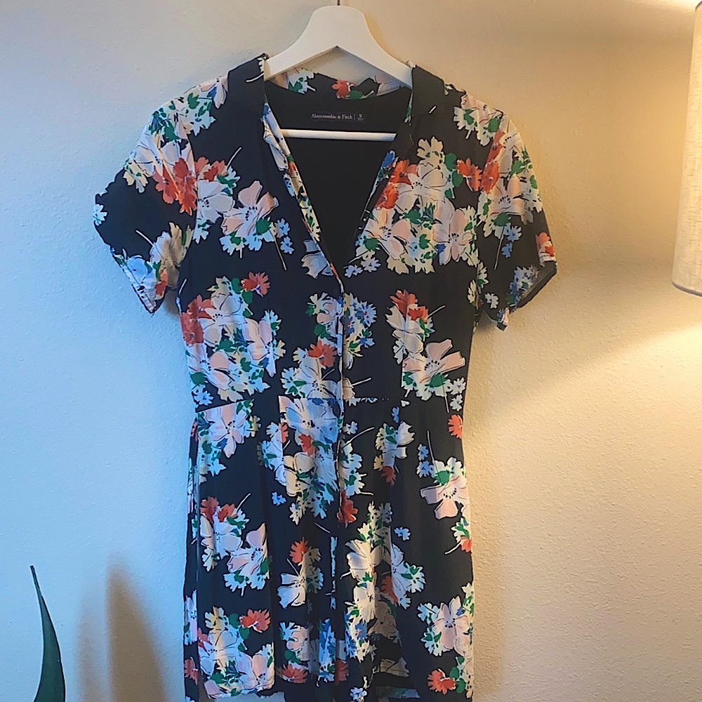 Abercrombie floral romper